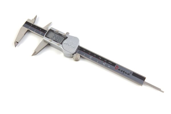 Dasqua IP 54 Professionele 150 mm Digitale Schuifmaat met Groot Scherm en Metalen behuizing - Bild 2