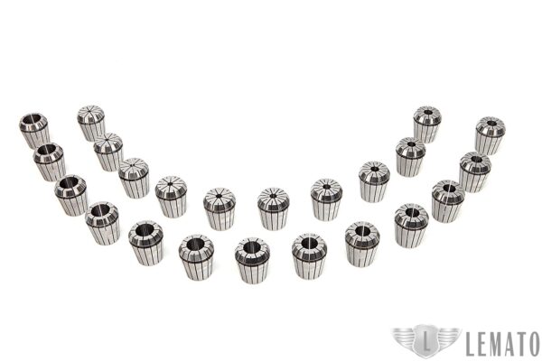 HBM 23 Delige ER 40 Spantangenset - Afbeelding 2