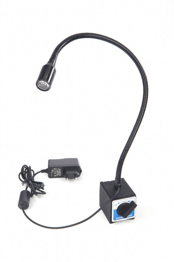 HBM Magneetvoet met 230 Volt LED verlichting