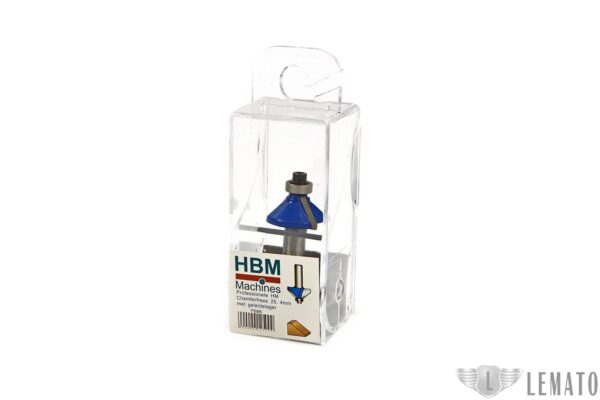 HBM Professionele HM Afkantfrees 25,4 mm. Met Geleidelager - Afbeelding 4