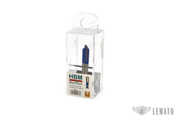 HBM Professionele HM Groeffrees 10 x 20 mm. Recht Model - Image 3