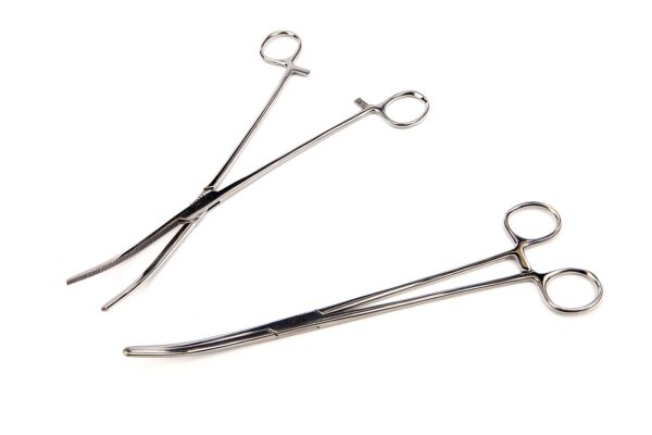 Lemato RVS (Kocher / Klemschaar) Tang 250mm (Rechte Bekken) - Afbeelding 3