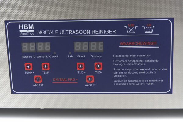 HBM 30 Liter Professionele Ultrasoon Reiniger - Bild 4